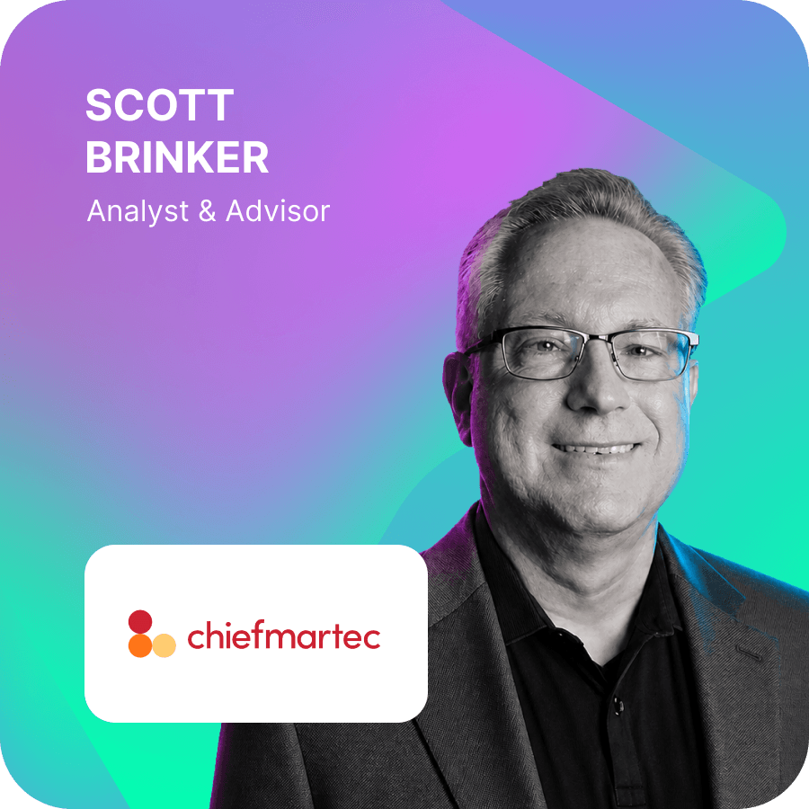 Scott Brinker, chiefmartec, Analyst & Advisor